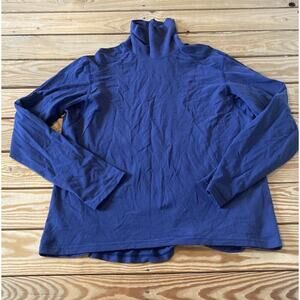 Irideon Turtleneck Top Size Large Women’s Purple